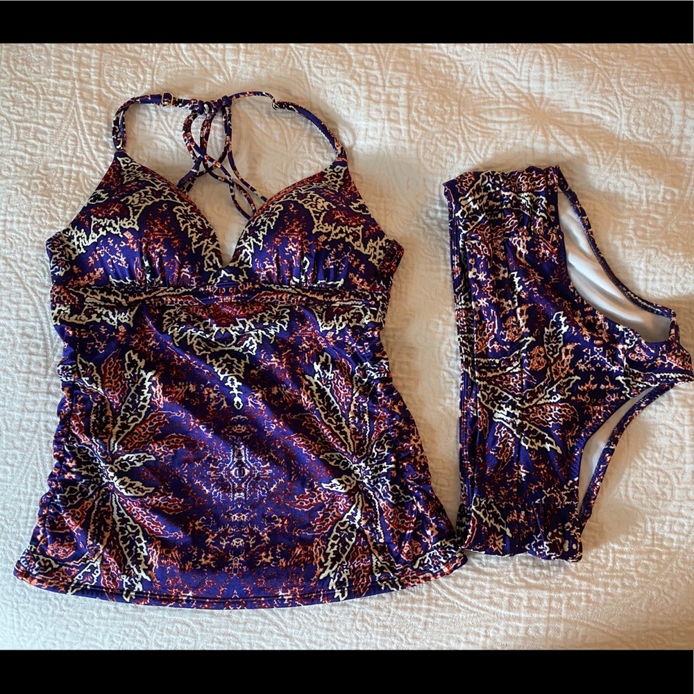Athleta Small Tankini swim suit